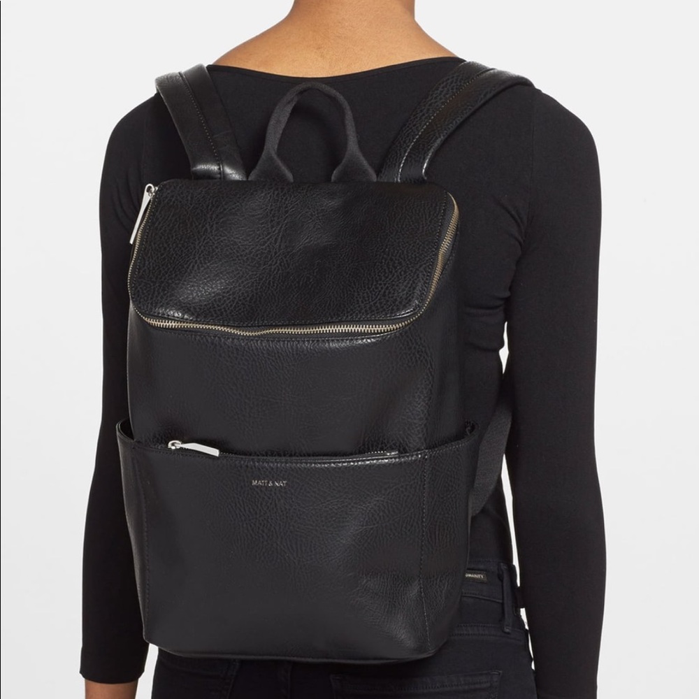 Matt & Nat ‘Brave’ Faux Leather Backpack